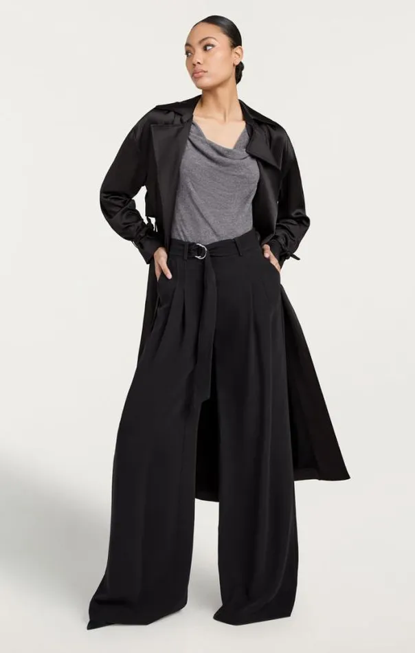 Cinq A Sept Outerwear Women Jayla Trench Black