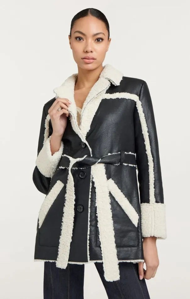 Cinq A Sept Outerwear Women Mona Coat Blackivory