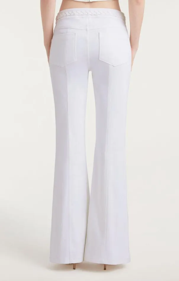 Cinq A Sept Pants Women Braided Ferna Pant White
