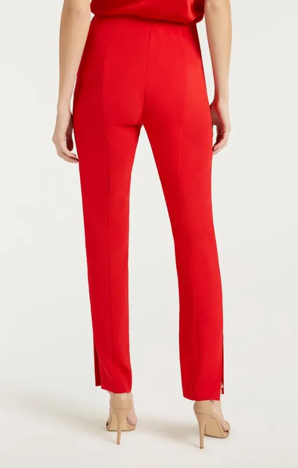 Cinq A Sept Pants Women Brianne Pant Ruby Red