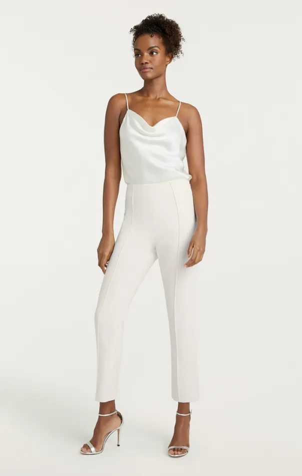 Cinq A Sept Pants Women Cropped Brianne Pant Ivory
