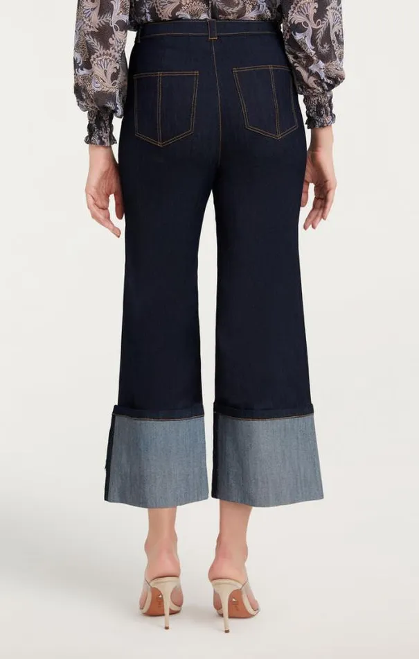 Cinq A Sept Pants Women Cuffed Benji Pant Indigo