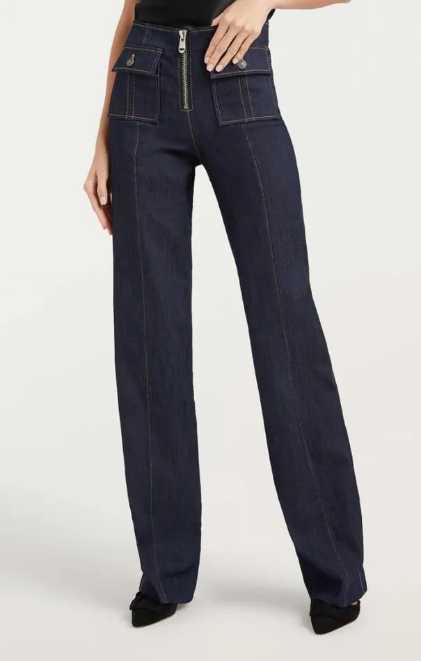 Cinq A Sept Pants Women Long Azure Pant Indigo