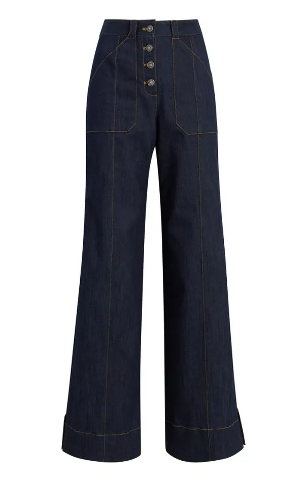Cinq A Sept Pants Women Long Benji Pant Indigo