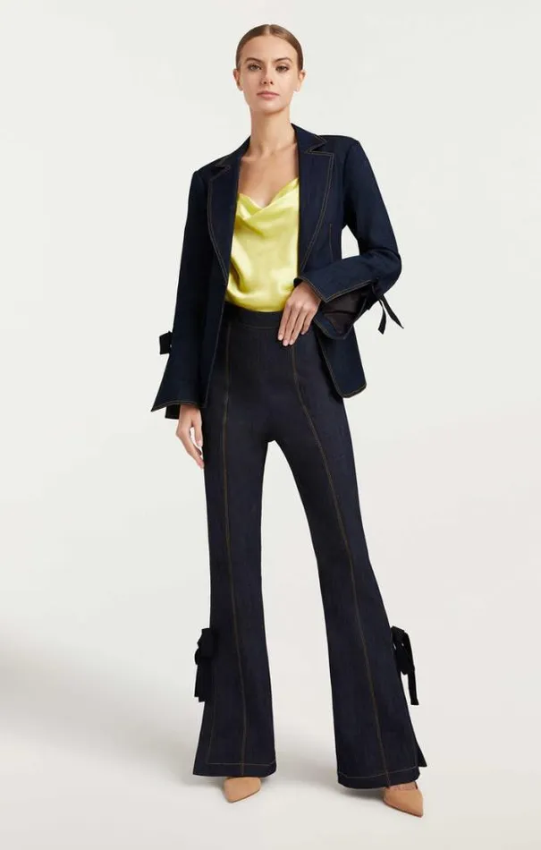 Cinq A Sept Pants Women Long Lou Pant Indigo