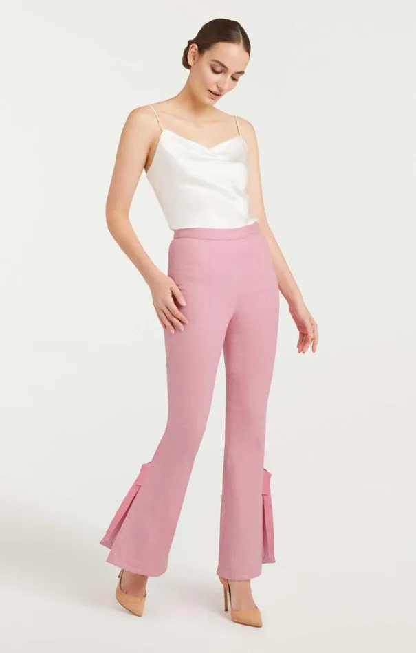 Cinq A Sept Pants Women Long Lou Pant Waterlily