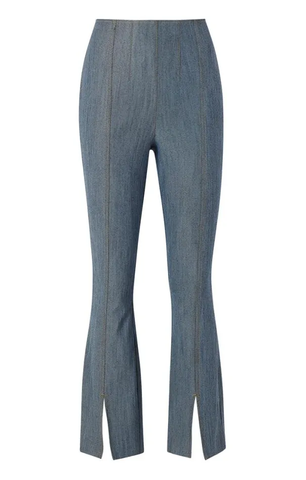 Cinq A Sept Pants Women Reverse Denim Laurie Pant Light Indigo