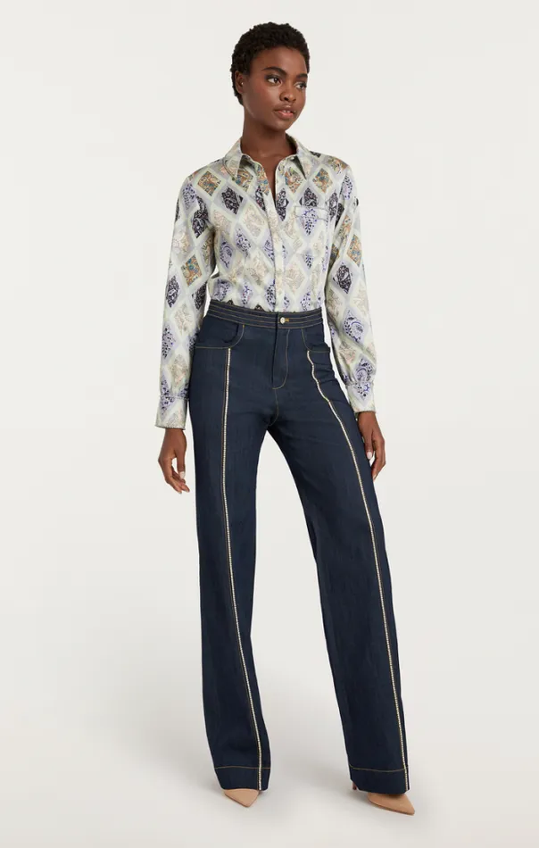 Cinq A Sept Pants Women Rosalind Pant Indigo