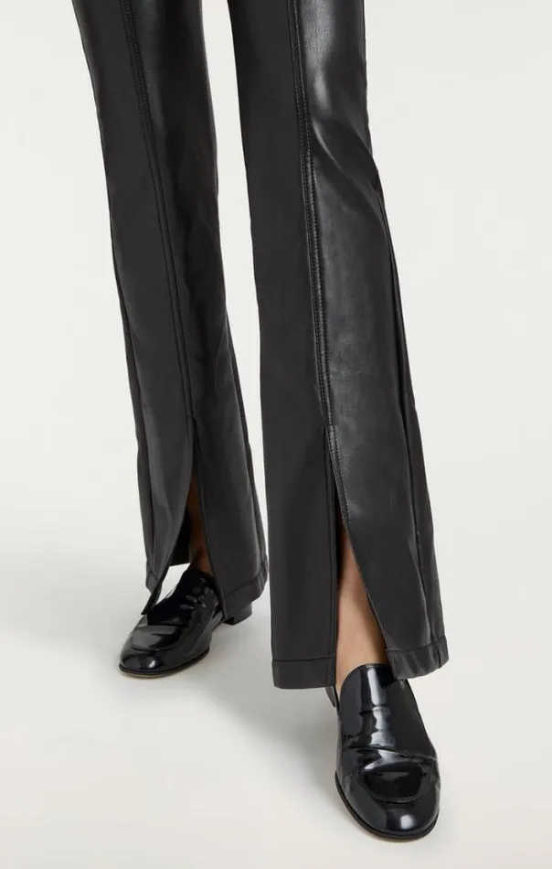 Cinq A Sept Pants Women Vegan Leather Shanis Pant Black