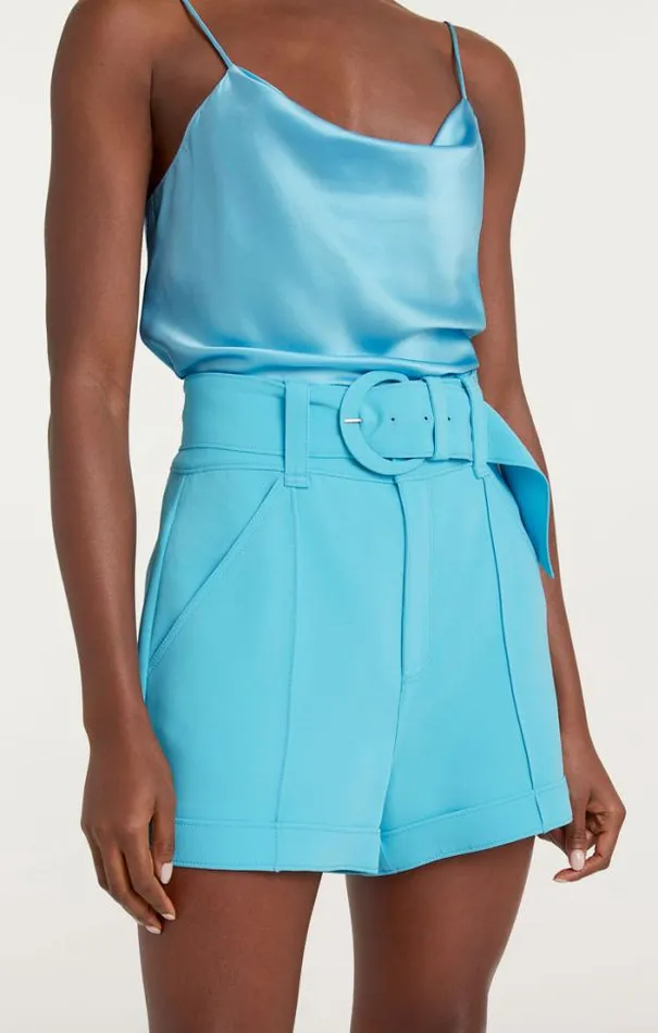 Cinq A Sept Shorts Women Aldi Short Cyan