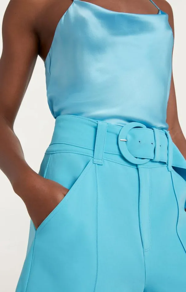 Cinq A Sept Shorts Women Aldi Short Cyan