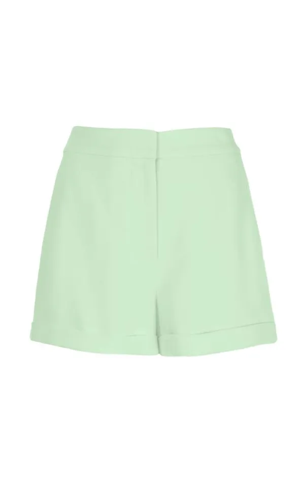 Cinq A Sept Shorts Women Crepe Elaine Short Green Papaya
