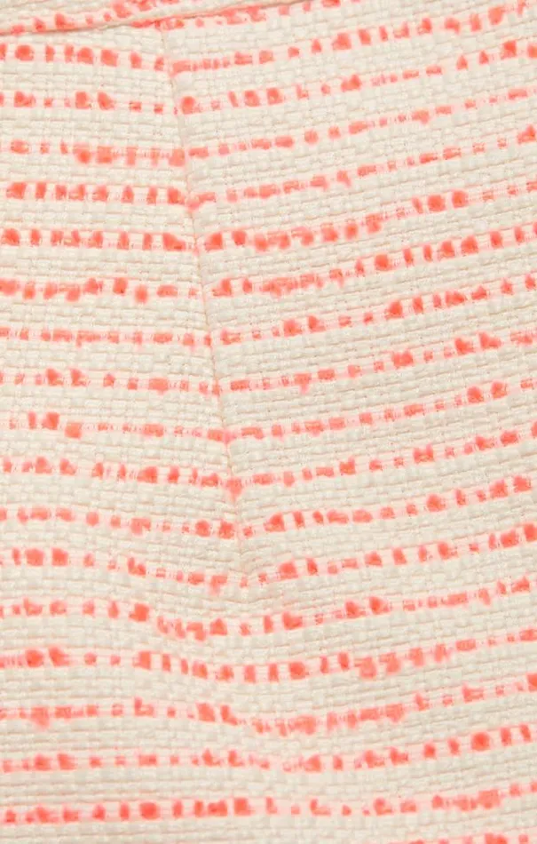 Cinq A Sept Shorts Women Tweed Coronado Short Ivoryneon Coral