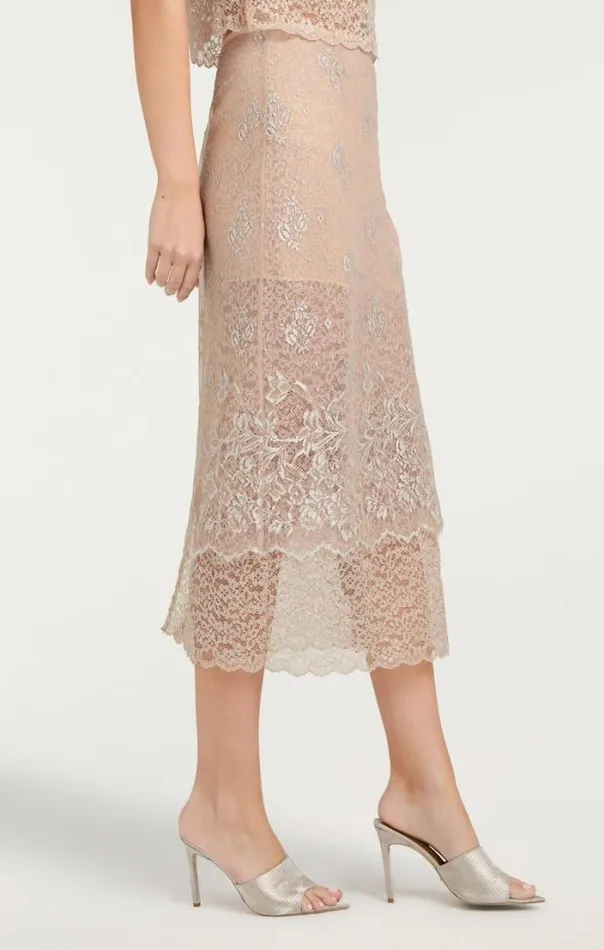 Cinq A Sept Skirts Women Adalaide Skirt Oyster