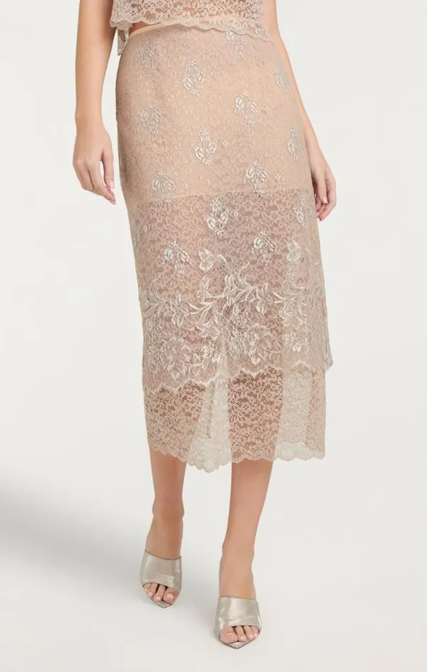 Cinq A Sept Skirts Women Adalaide Skirt Oyster