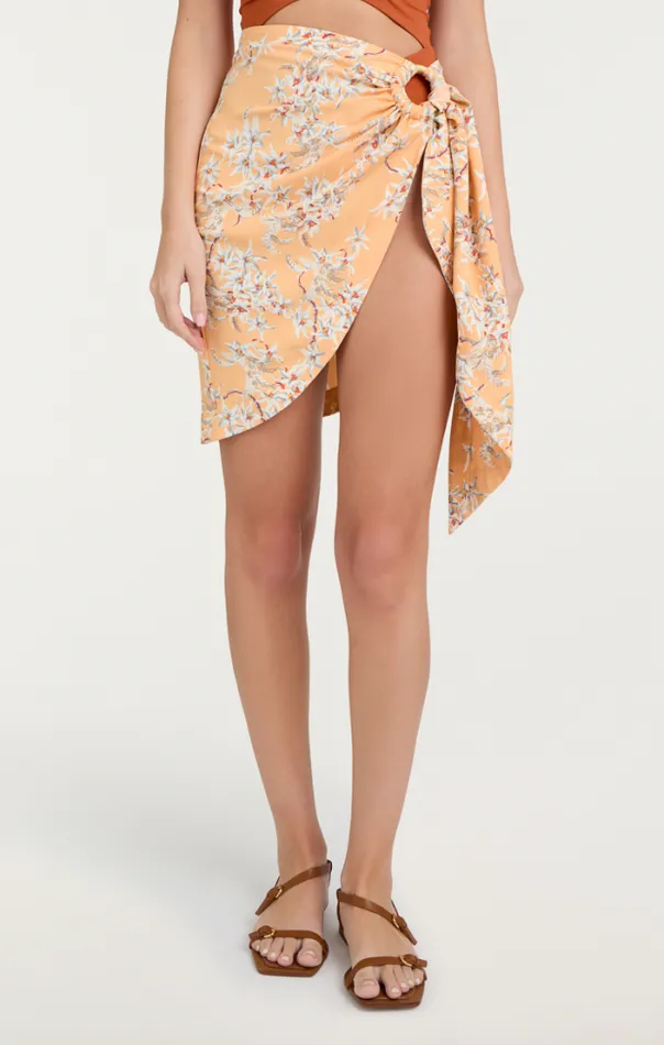 Cinq A Sept Skirts Women Trailing Orchid Greta Skirt Peach Quartz