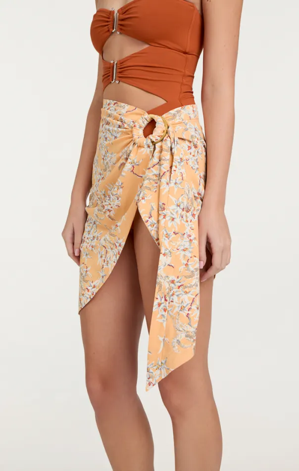 Cinq A Sept Skirts Women Trailing Orchid Greta Skirt Peach Quartz