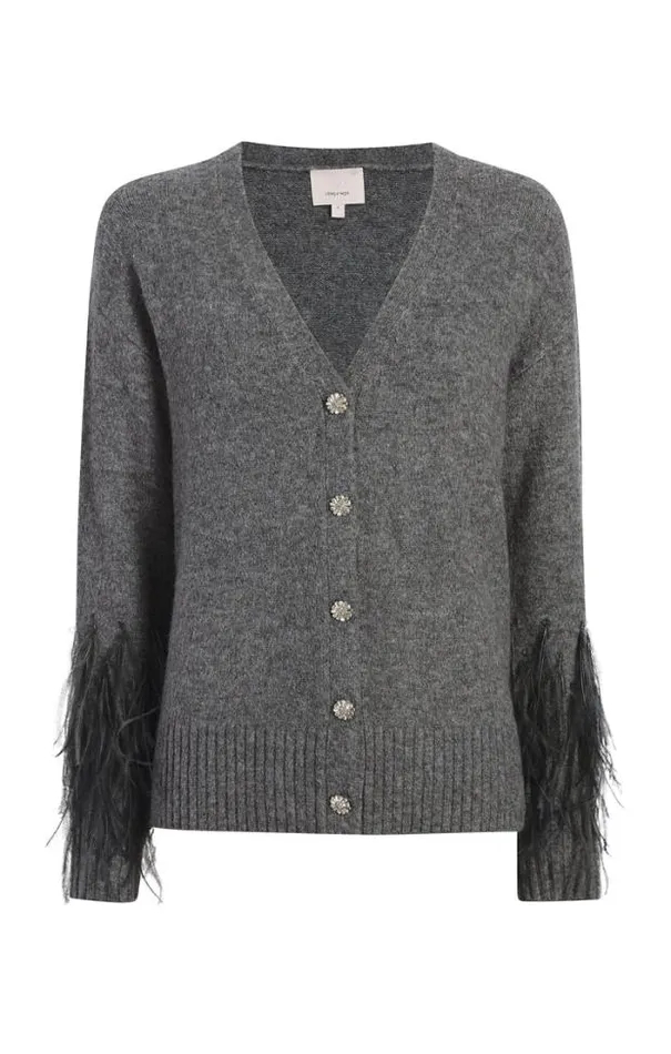 Cinq A Sept Sweaters and Knits Women Briana Cardigan Medium Heather Grey