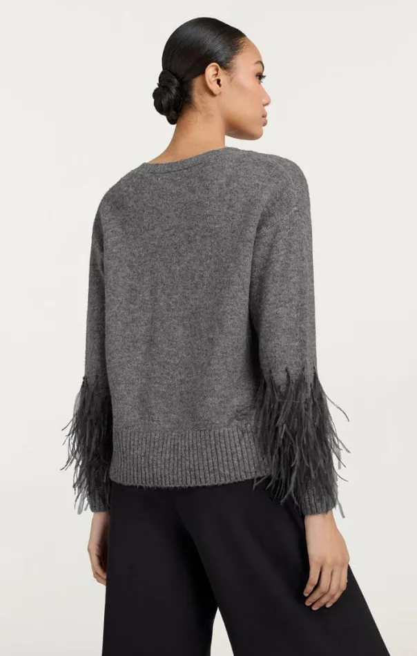 Cinq A Sept Sweaters and Knits Women Briana Cardigan Medium Heather Grey