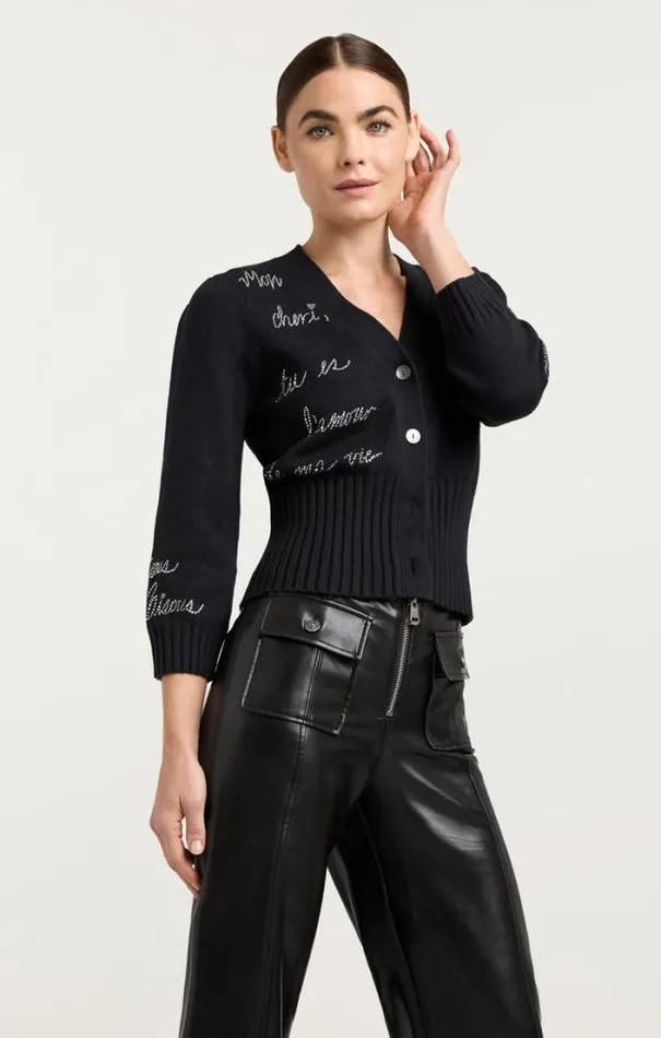 Cinq A Sept Sweaters and Knits Women Elyse Cardigan Black