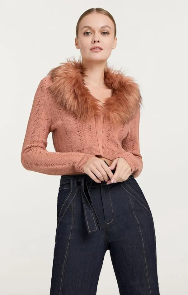 Cinq A Sept Sweaters and Knits Women Isa Cardigan Blusher