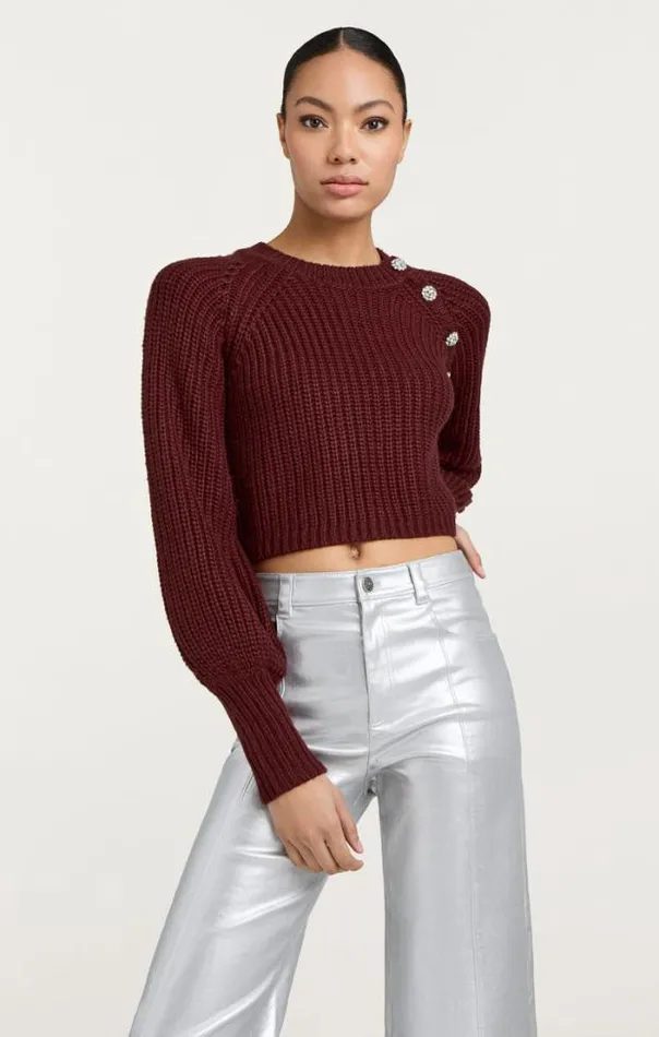 Cinq A Sept Sweaters and Knits Women Keren Pullover Oxblood