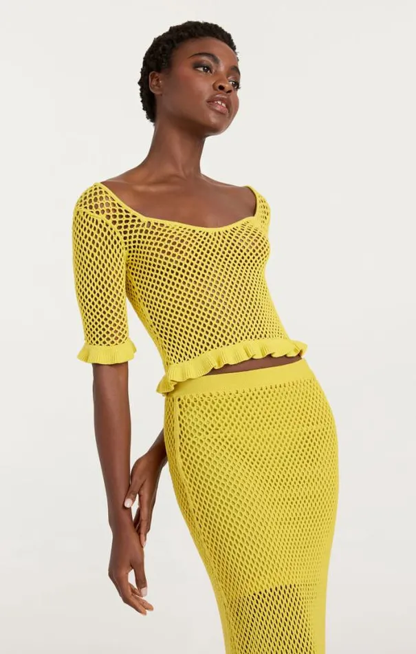 Cinq A Sept Sweaters and Knits Women Kerry Knit Top Pomelo