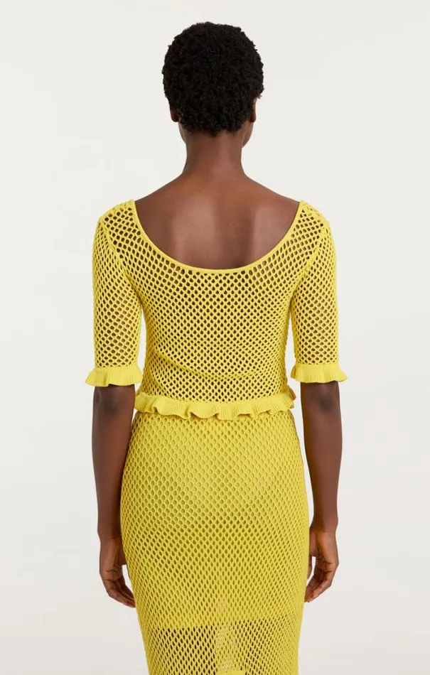 Cinq A Sept Sweaters and Knits Women Kerry Knit Top Pomelo