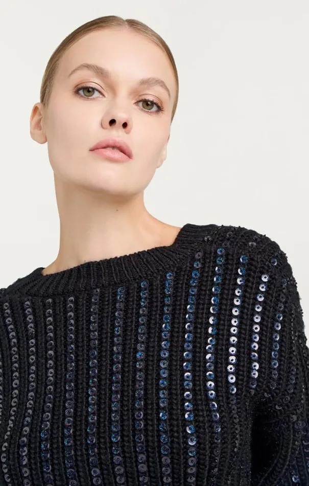 Cinq A Sept Sweaters and Knits Women Phoebe Pullover Navy