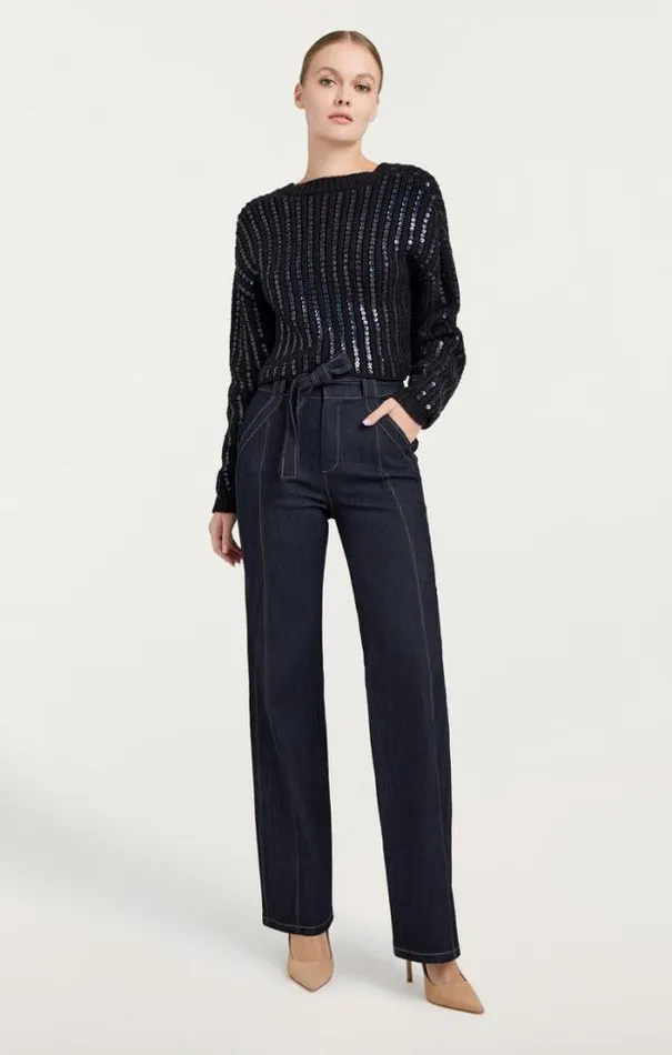 Cinq A Sept Sweaters and Knits Women Phoebe Pullover Navy