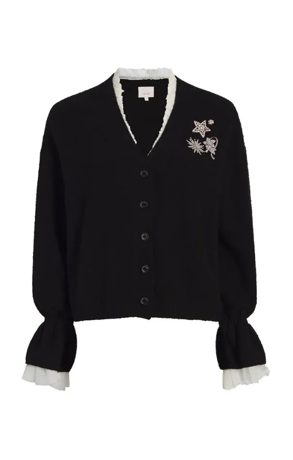 Cinq A Sept Sweaters and Knits Women Tayah Cardigan Blackivory