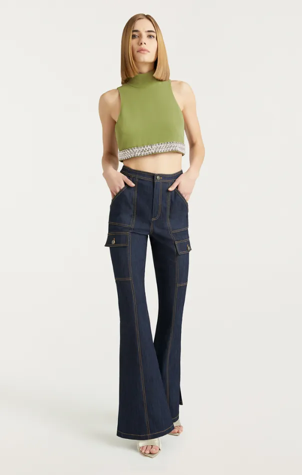 Cinq A Sept Tank Tops and Camisoles Women Collins Top Moss