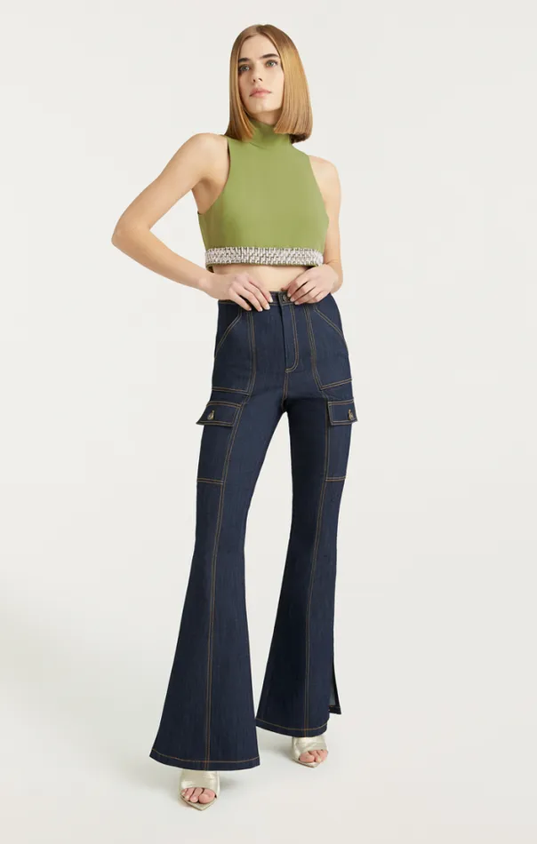 Cinq A Sept Tank Tops and Camisoles Women Collins Top Moss