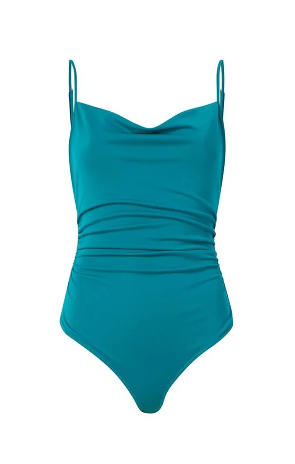 Cinq A Sept Tank Tops and Camisoles Women Marta Bodysuit Blue Jade