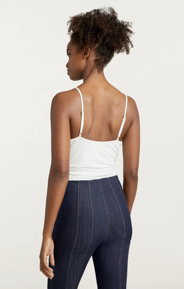 Cinq A Sept Tank Tops and Camisoles Women Marta Bodysuit Ivory