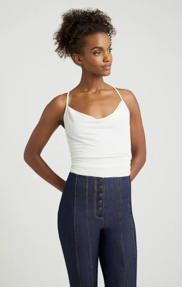 Cinq A Sept Tank Tops and Camisoles Women Marta Bodysuit Ivory