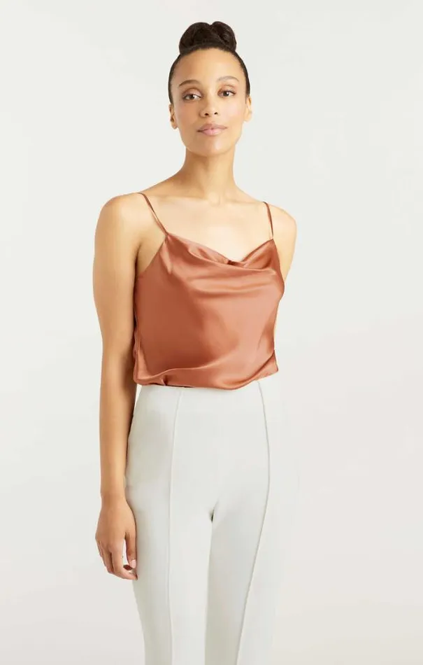 Cinq A Sept Tank Tops and Camisoles Women Marta Cami Copper