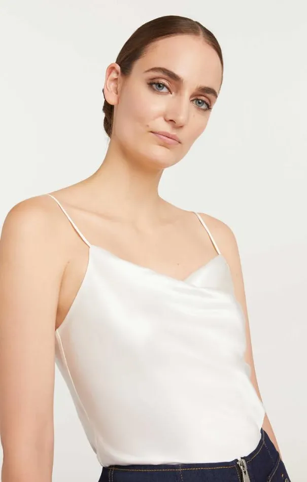 Cinq A Sept Tank Tops and Camisoles Women Marta Cami Ivory