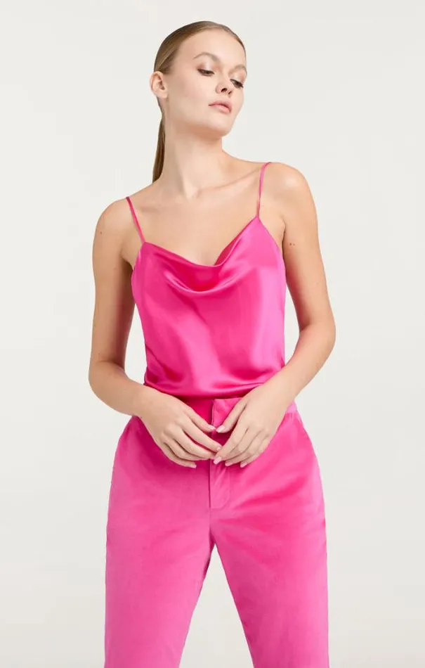 Cinq A Sept Tank Tops and Camisoles Women Marta Cami Pink Dahlia