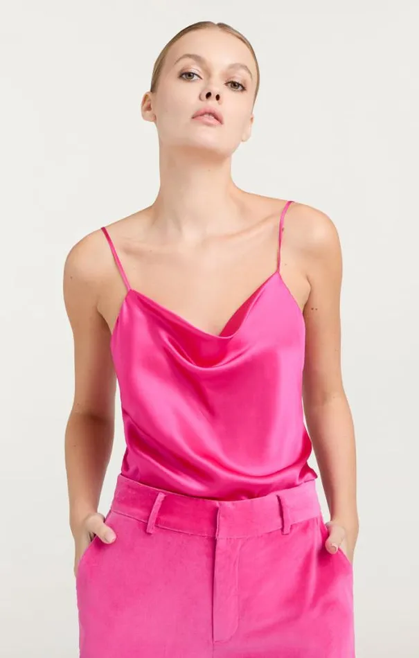 Cinq A Sept Tank Tops and Camisoles Women Marta Cami Pink Dahlia
