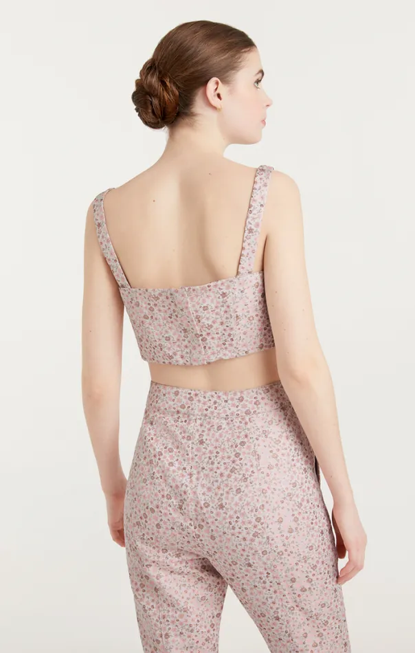 Cinq A Sept Tank Tops and Camisoles Women Porter Top Pale Rose Multi