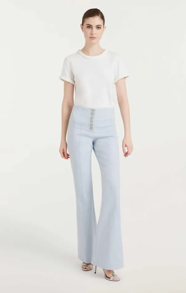 Cinq A Sept Tees Women Braided Tee White