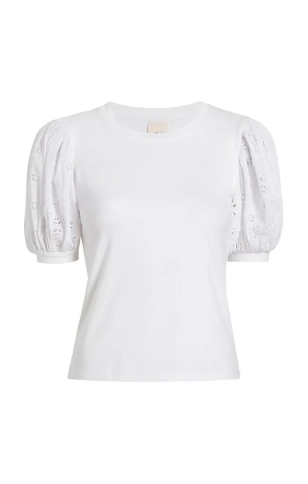 Cinq A Sept Tees Women Janit Top White