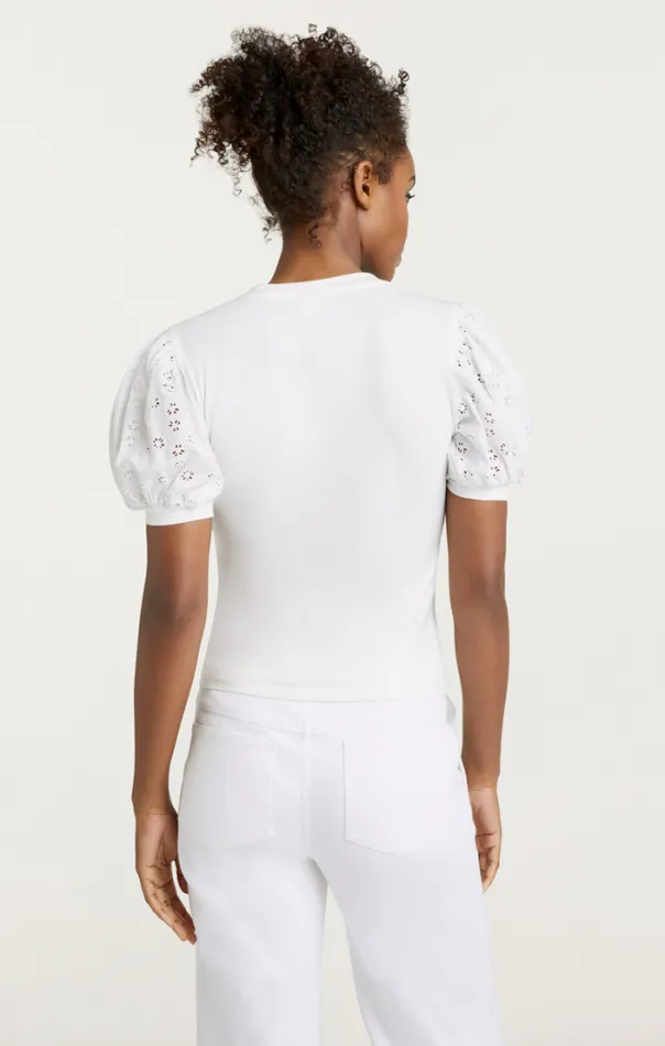 Cinq A Sept Tees Women Janit Top White