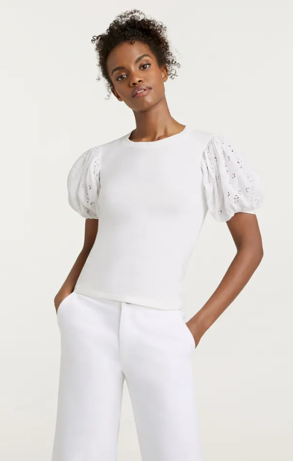 Cinq A Sept Tees Women Janit Top White