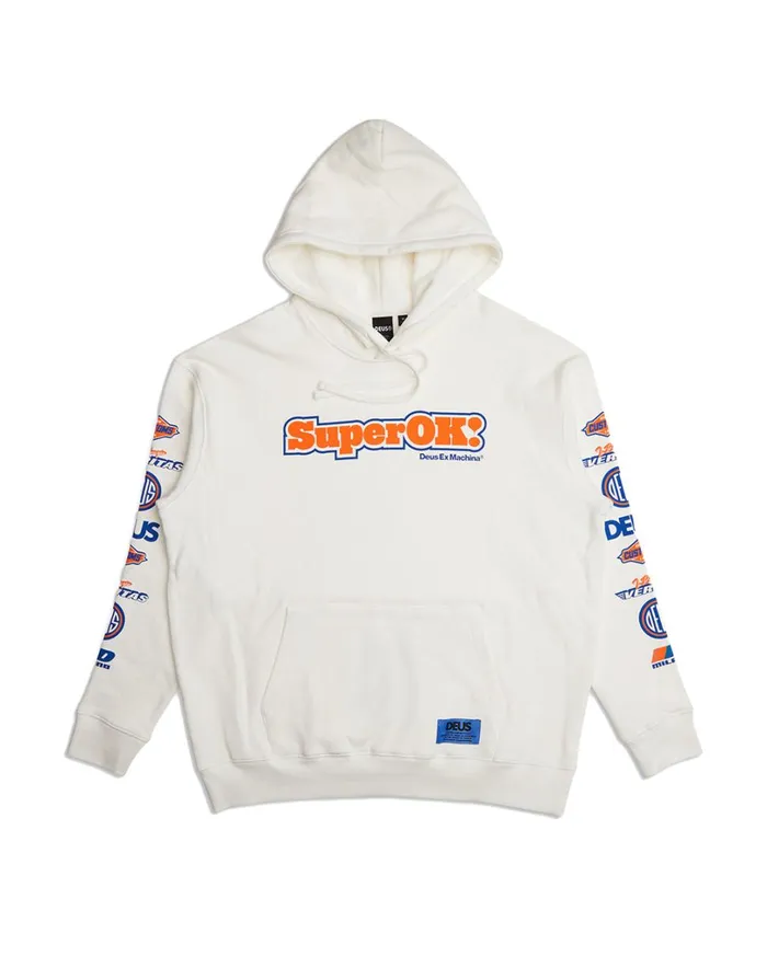 Circuit Hoodie 8211 Vintage White Men Deus Ex Machina Hoodies and Sweaters Circuit Hoodie 8211 Vintage White Men Deus Ex Machina Hoodies and Sweaters