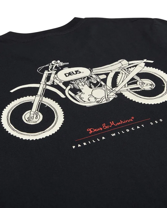 Classic Parilla Tee 8211 Black Men Deus Ex Machina Tees Classic Parilla Tee 8211 Black Men Deus Ex Machina Tees