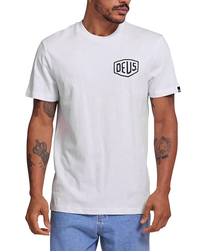 Classic Parilla Tee 8211 White Men Deus Ex Machina Tees