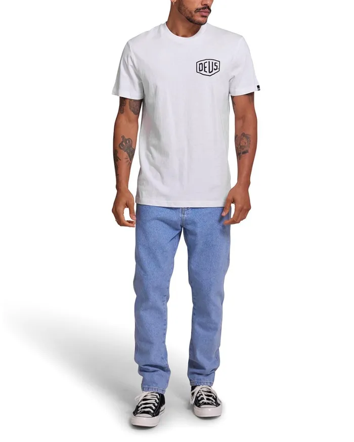 Classic Parilla Tee 8211 White Men Deus Ex Machina Tees Classic Parilla Tee 8211 White Men Deus Ex Machina Tees