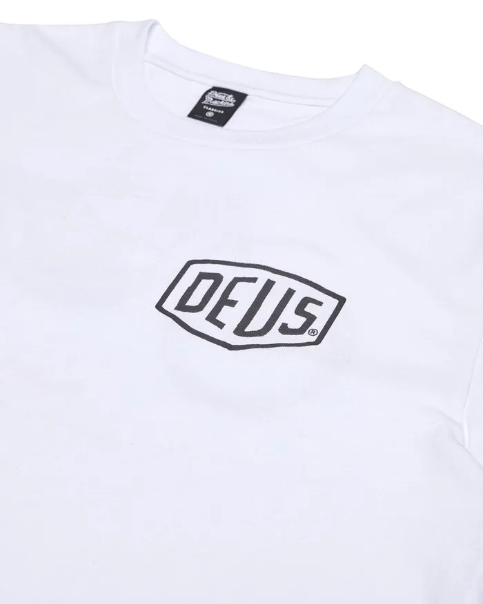 Classic Parilla Tee 8211 White Men Deus Ex Machina Tees Classic Parilla Tee 8211 White Men Deus Ex Machina Tees
